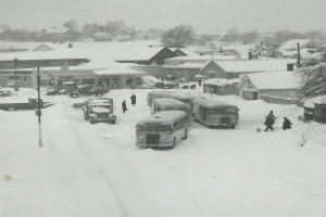 Bilde av Vinter på Aagaards plass